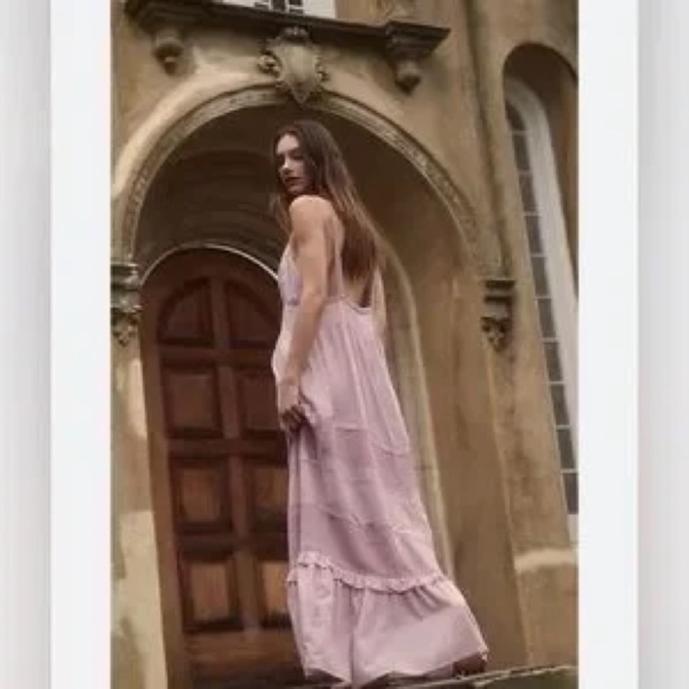 Perch,BP Blush Boho,Tiered Maxi Dress Flowy Lined Relaxed Plus,Lovely Size 3XL - Picture 7 of 12
